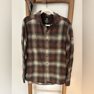 Kuhl Men's Earthy Plaid Button Down Shirt
